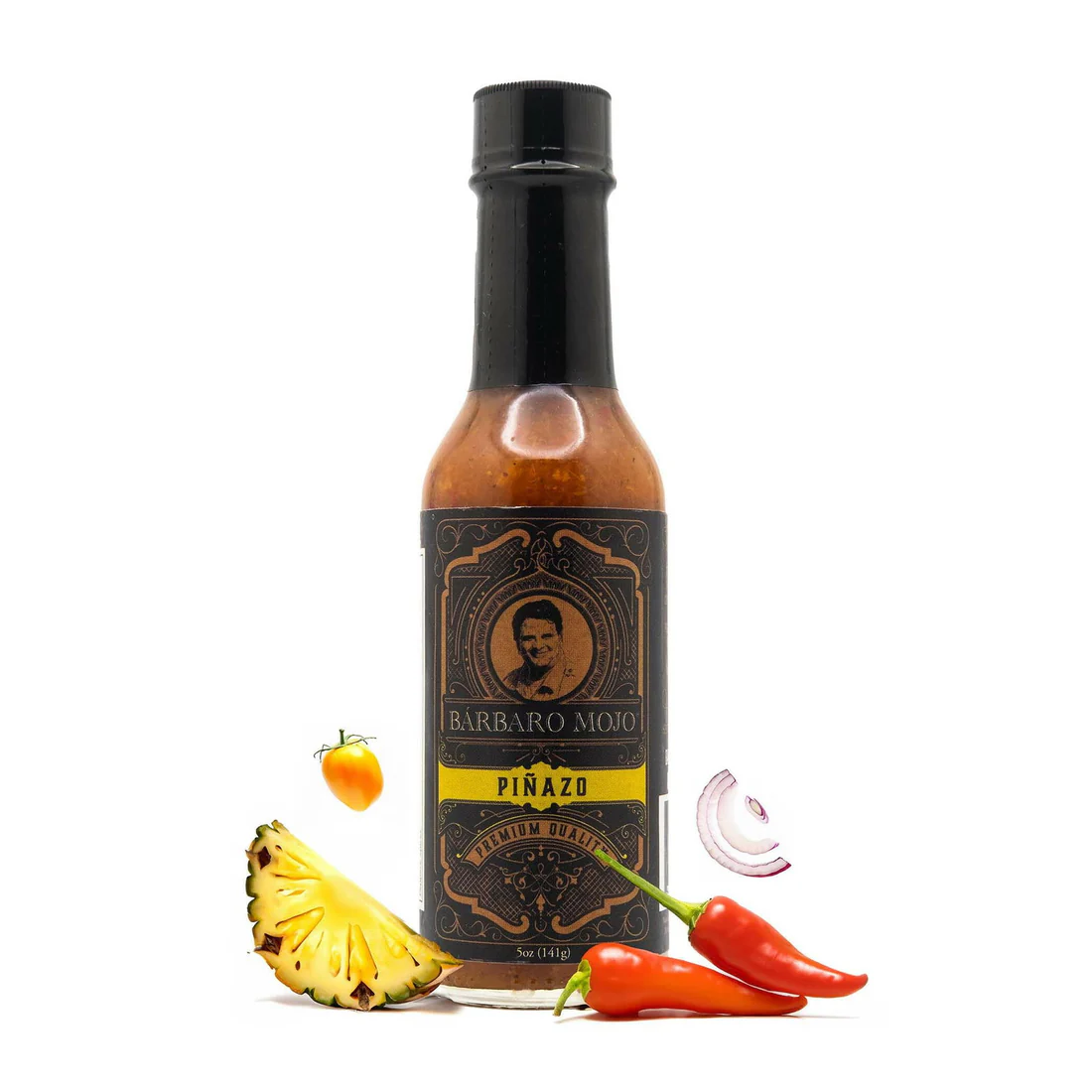 Piñazo Cuban Hot Sauce - Pineapple and habanero fusion